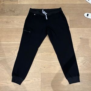 figs black woman's scrub bottoms